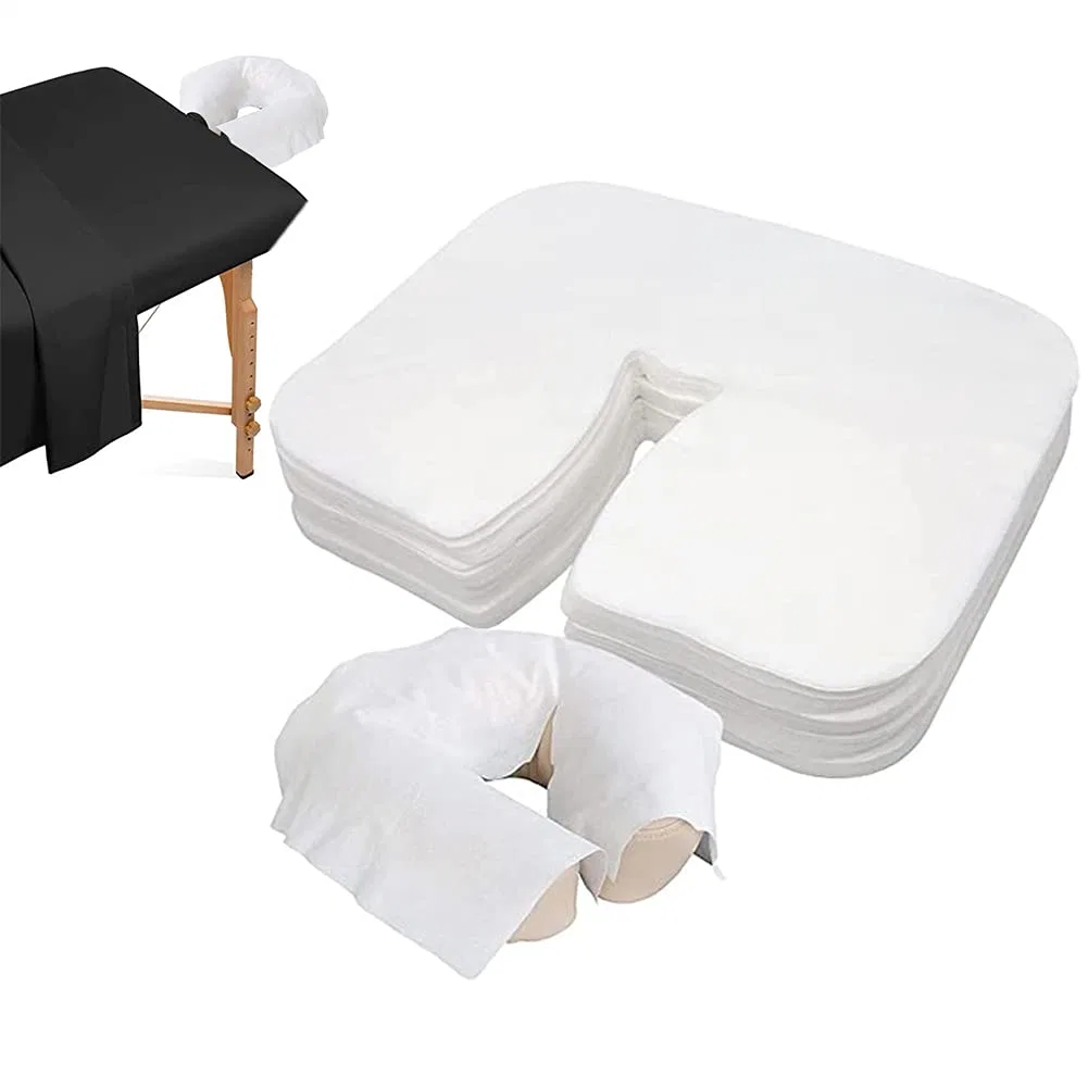 Dispsoable Soft Nonwoven Head Rest Cover for Massage Table